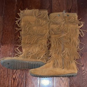 5 layer Moccasin boots